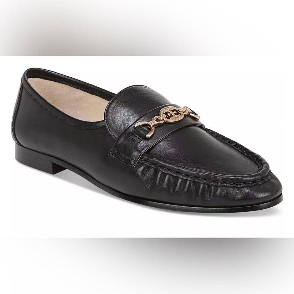 Sam Edelman
Women's Lucca Moc Toe Leather Loafer Flats Black Size 9 EUC